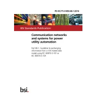BS PD IEC/TS 61850-80-1:2016