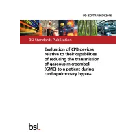 BS PD ISO/TR 19024:2016