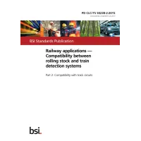 BS PD CLC/TS 50238-2:2015