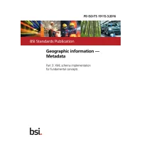 BS PD ISO/TS 19115-3:2016 BS PD ISO/TS 19115-3:2016