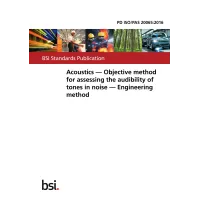 BS PD ISO/PAS 20065:2016