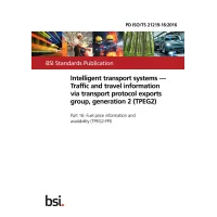 BS PD ISO/TS 21219-16:2016
