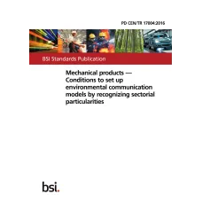 BS PD CEN/TR 17004:2016