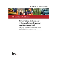 BS PD ISO/IEC TR 15067-3-2:2016