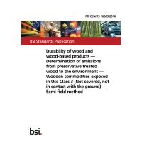 BS PD CEN/TS 16663:2016 BS PD CEN/TS 16663:2016