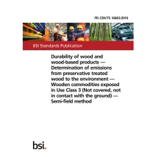 BS PD CEN/TS 16663:2016
