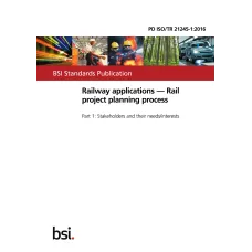 BS PD ISO/TR 21245-1:2016