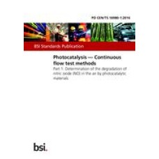 BS PD CEN/TS 16980-1:2016