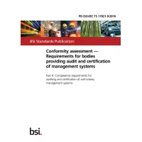 BS PD ISO/IEC TS 17021-9:2016