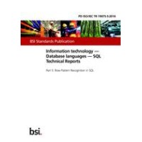 BS PD ISO/IEC TR 19075-5:2016 BS PD ISO/IEC TR 19075-5:2016