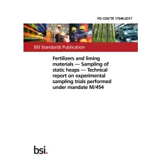 BS PD CEN/TR 17040:2017