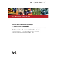 BS PD CEN/TR 16798-4:2017