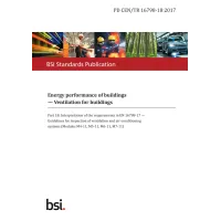 BS PD CEN/TR 16798-18:2017