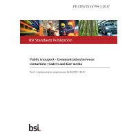 BS PD CEN/TS 16794-1:2017