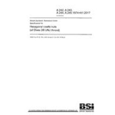 BS +A 242-245:1974+A1:2017 BS +A 242-245:1974+A1:2017