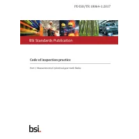 BS PD ISO/TR 10064-1:2017 BS PD ISO/TR 10064-1:2017