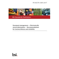 BS PD ISO/TR 15801:2017