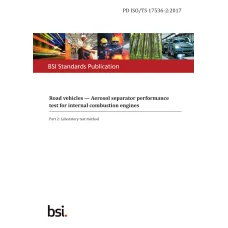 BS PD ISO/TS 17536-2:2017 BS PD ISO/TS 17536-2:2017