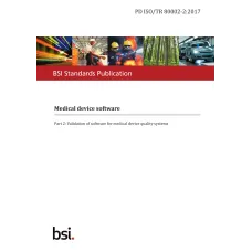 BS PD ISO/TR 80002-2:2017 BS PD ISO/TR 80002-2:2017