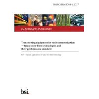 BS PD IEC/TR 63098-1:2017 BS PD IEC/TR 63098-1:2017