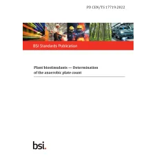 BS PD CEN/TS 17719:2022