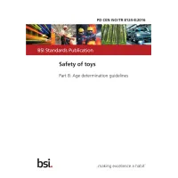 BS PD CEN ISO/TR 8124-8:2016