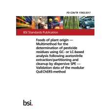 BS PD CEN/TR 17063:2017