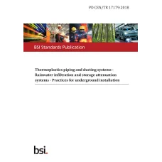 BS PD CEN/TR 17179:2018