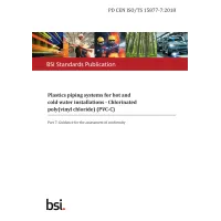 BS PD CEN ISO/TS 15877-7:2018