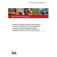 BS PD CEN ISO/TS 21805:2019 BS PD CEN ISO/TS 21805:2019