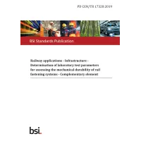 BS PD CEN/TR 17320:2019 BS PD CEN/TR 17320:2019