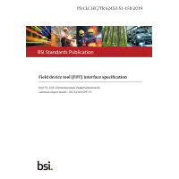 BS PD CLC IEC/TR 62453-51-150:2019