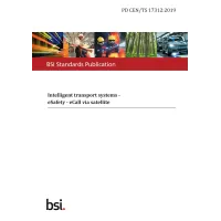 BS PD CEN/TS 17312:2019