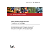 BS PD CEN/TR 16798-2:2019