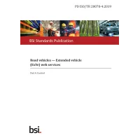 BS PD ISO/TR 20078-4:2019