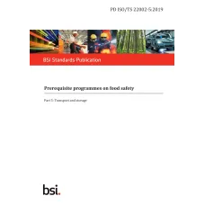 BS PD ISO/TS 22002-5:2019