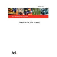 BS PD 5304:2019