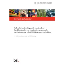 BS PD CEN/TS 17390-3:2020 BS PD CEN/TS 17390-3:2020