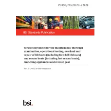 BS PD ISO/PAS 23678-4:2020 BS PD ISO/PAS 23678-4:2020