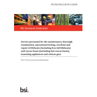 BS PD ISO/PAS 23678-2:2020