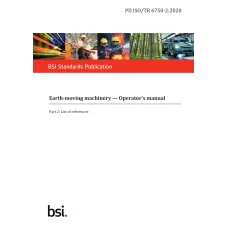 BS PD ISO/TR 6750-2:2020 BS PD ISO/TR 6750-2:2020