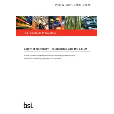 BS PD CEN ISO/TR 22100-4:2020