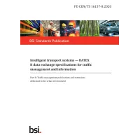 BS PD CEN/TS 16157-8:2020