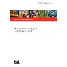 BS PD CEN/TR 13933:2023