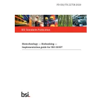 BS PD ISO/TR 22758:2020 BS PD ISO/TR 22758:2020