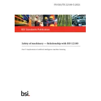 BS PD ISO/TR 22100-5:2021 BS PD ISO/TR 22100-5:2021