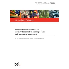 BS PD IEC TR 62351-90-3:2021