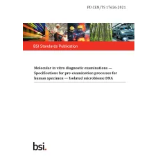 BS PD CEN/TS 17626:2021