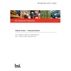 BS PD CEN/TR 15371-1:2021