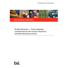 BS PD ISO/TR 21332:2021